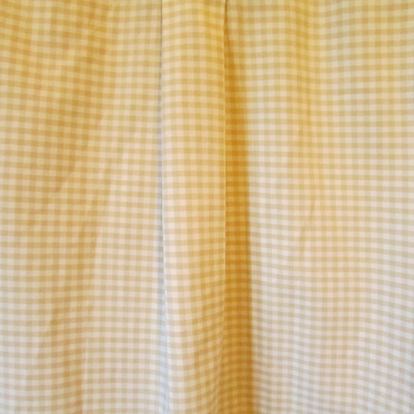 Brooks Brothers Yellow Checkered Casual Button Down Shirt - Picture 4 of 4